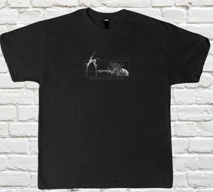 Tricou Brodat  MusashiMiyamoto - Premium Invincible is just a word [1]