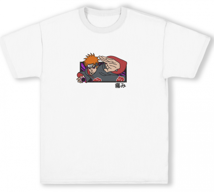Tricou Brodat Pain - Design v2 Premium Naruto [2]