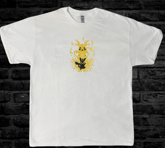 Tricou Brodat Pikachu - Design Premium Pokemon [2]