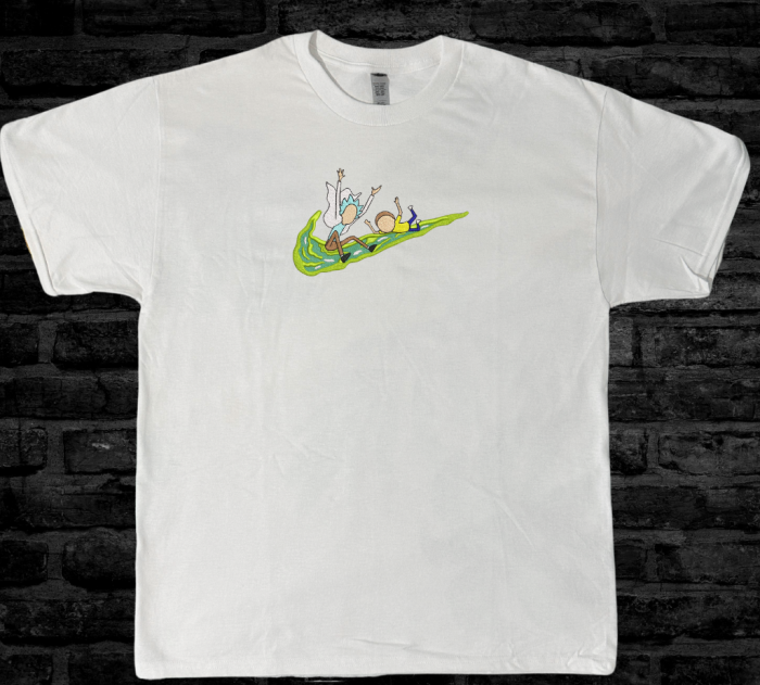 Tricou Brodat Rick and Morty - Design Premium [2]