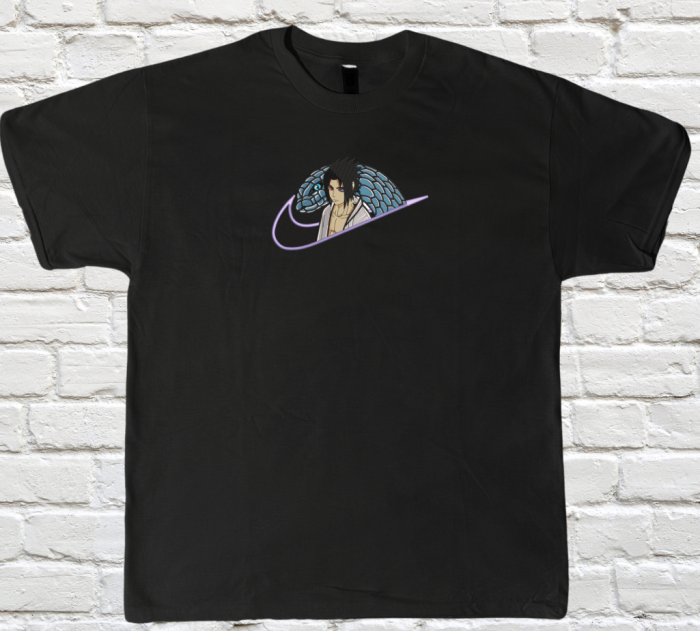 Tricou Brodat Sasuke - Design Premium Naruto [1]