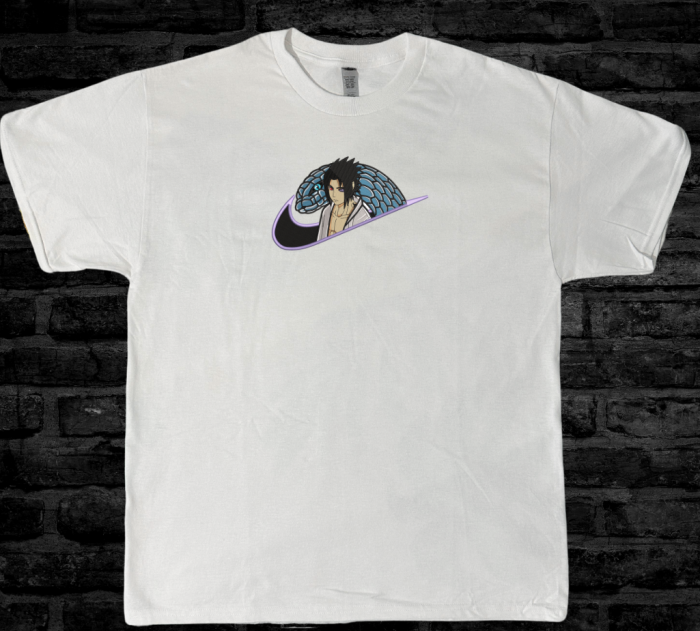 Tricou Brodat Sasuke - Design Premium Naruto [2]