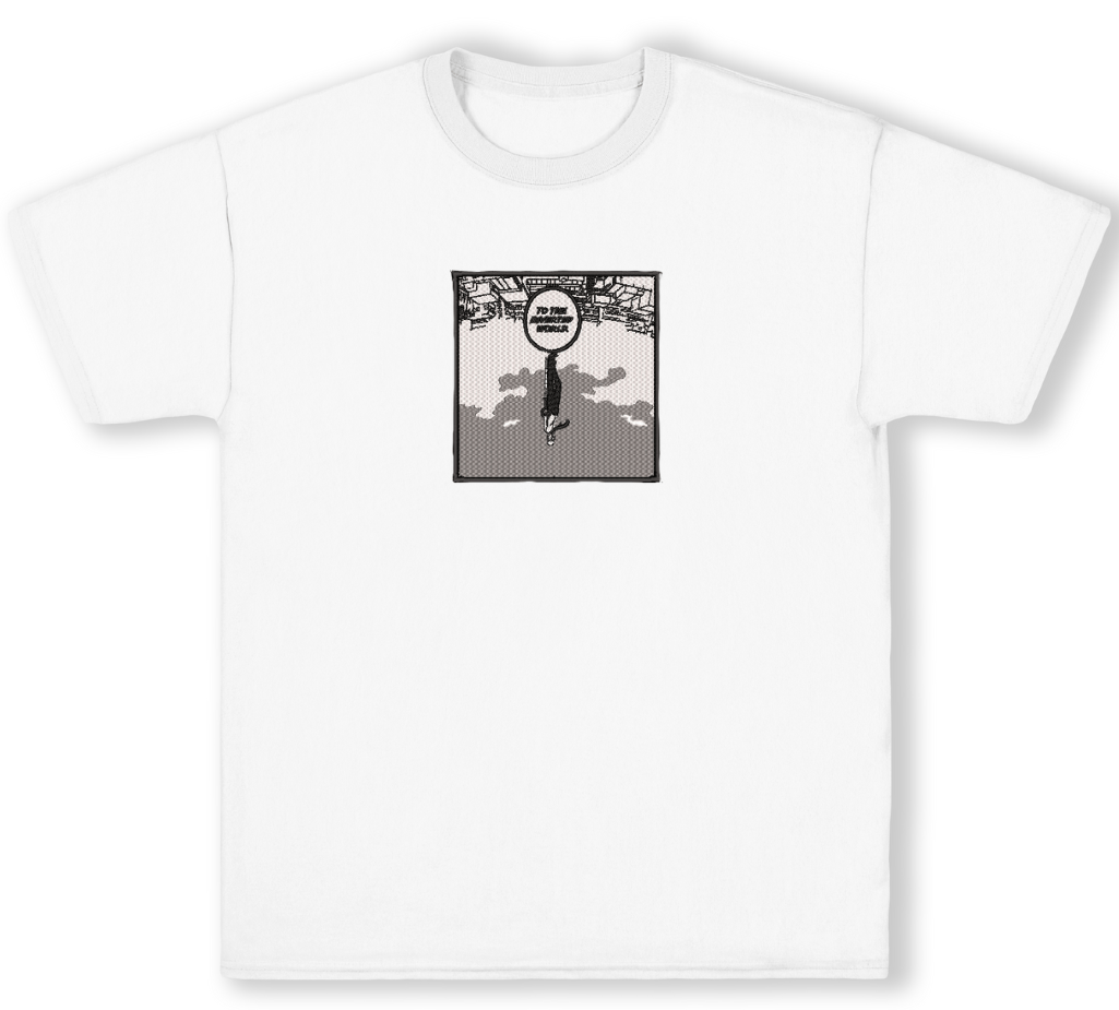 Tricou Brodat Inverted World Premium Bleach [2]