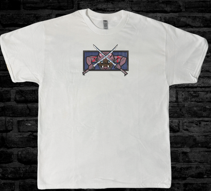 Tricou Brodat Inosuke - Design Premium DemonSlayer [2]