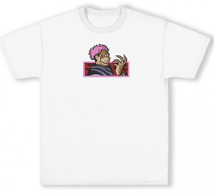 Tricou Brodat Sukuna - DesignHand Premium din JJk [2]