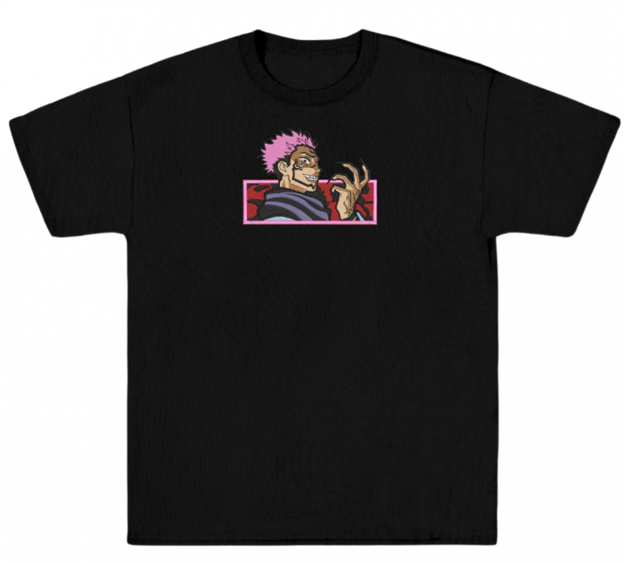 Tricou Brodat Sukuna - DesignHand Premium din JJk [1]