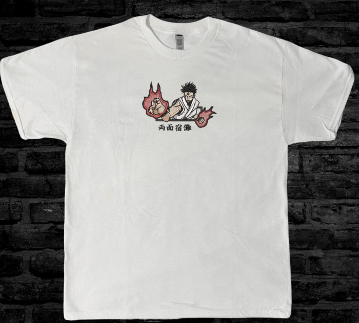 Tricou Brodat Sukuna - Megumi Premium JJk [2]