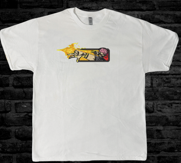 Tricou Brodat SukunaFire - Premium Jujutsu Kaisen [2]