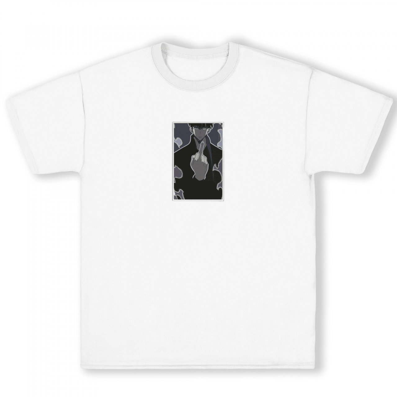 Tricou Brodat Sung Jin Woo - F*ck Premium [2]