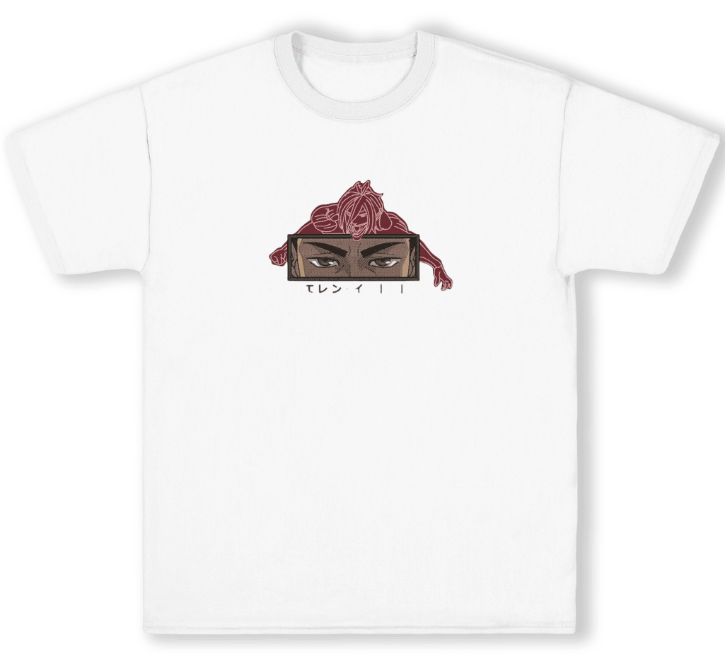 Tricou Brodat Titan Behind Eren Premium [2]