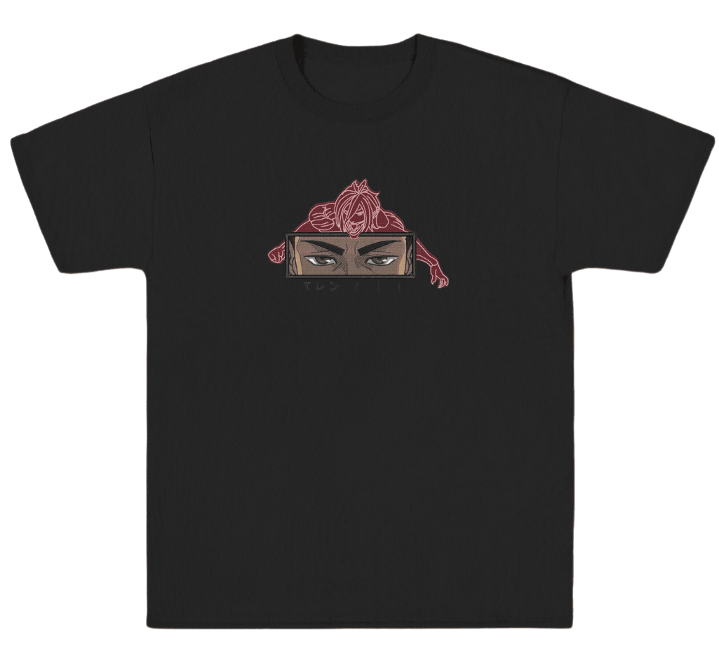 Tricou Brodat Titan Behind Eren Premium [1]