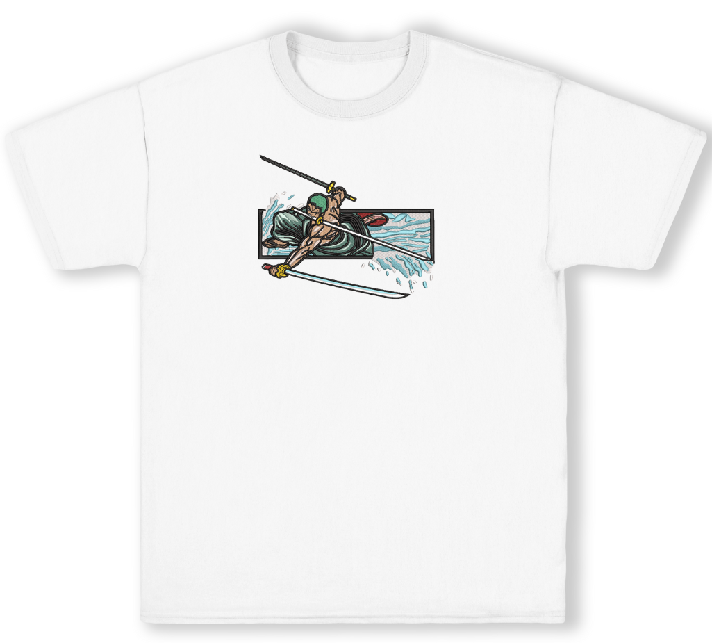 Tricou Brodat Three Blades,One Destiny Premium [2]