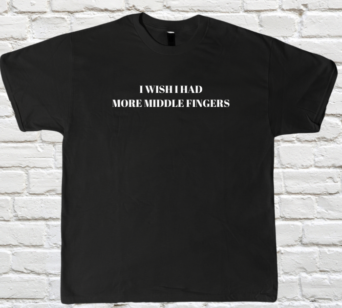 Tricou Personalizat cu Mesaj "MiddleFingers" [1]