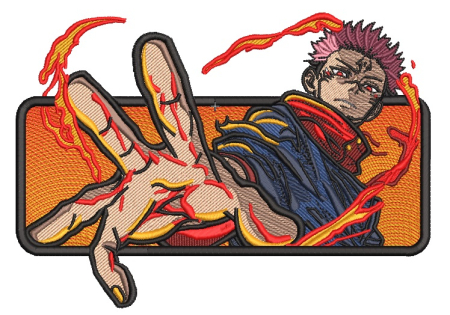 Cursed Throne – Tricou Anime Brodat [5]