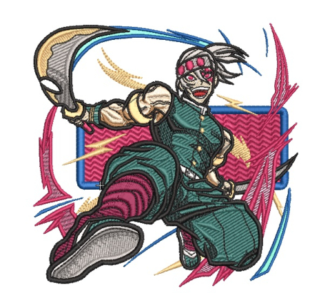 Flash of Glory Tricou Anime Brodat [4]