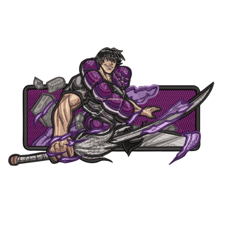 NO FEAR – Hanorac Anime Brodat [5]