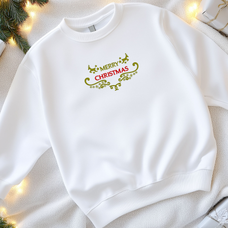 Bluza MerryChristmasReinDeer Brodat [2]