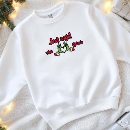 Bluza Just Girl Grinch Brodat [1]