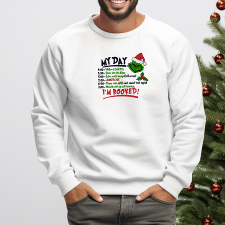 Bluza My Day Grinch Brodat [1]