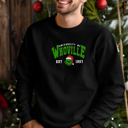 Bluza Whoville Grinch Brodat [1]