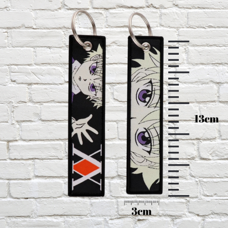HunterXHunter - Breloc Brodat Killua – Accesoriu Premium din HxH