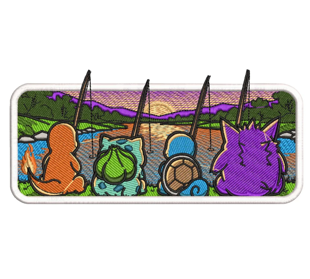 Chasing Sunsets - Tricou Anime Brodat [4]