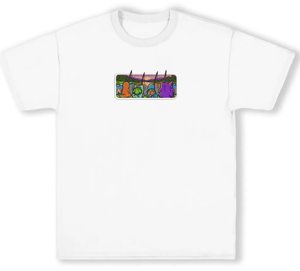 Chasing Sunsets - Tricou Anime Brodat [2]