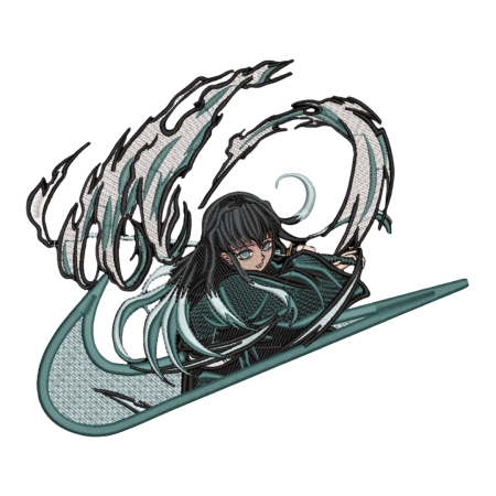 Calm Before the Strike - Tricou Anime Brodat [4]