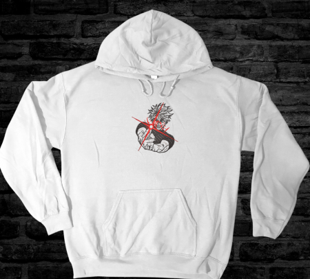 Hanorac Brodat GojoShot - Design Premium JJK [1]