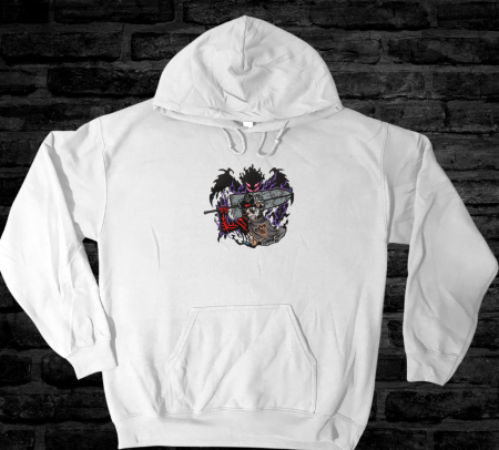Hanorac Brodat DemonAsta  - Design Premium BlackClover [1]