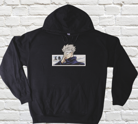 Hanorace - Hanorac Brodat GojoSatoru - Design Premium JJK