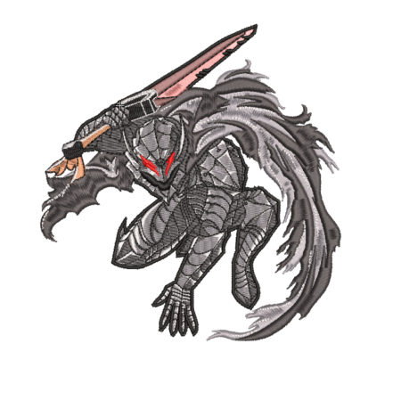 Hanorac Brodat Dark Warrior Premium [2]