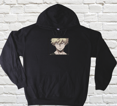 MyHeroAcademia - Hanorac Brodat Katsuki - Design Premium MyHeroAcademia