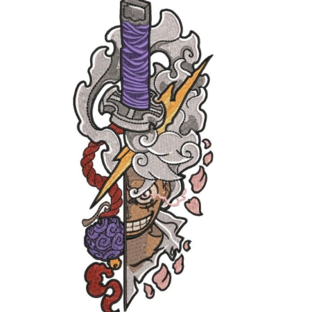 Hanorac Brodat King Gear 5 [4]