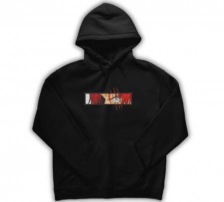 OnePiece - Hanorac Brodat Red Emperor Premium