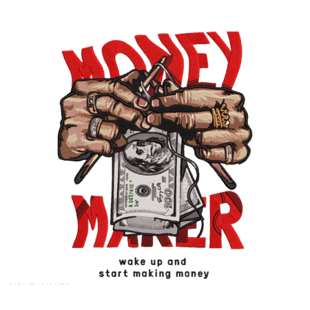 Hanorac Brodat Money Maker [4]