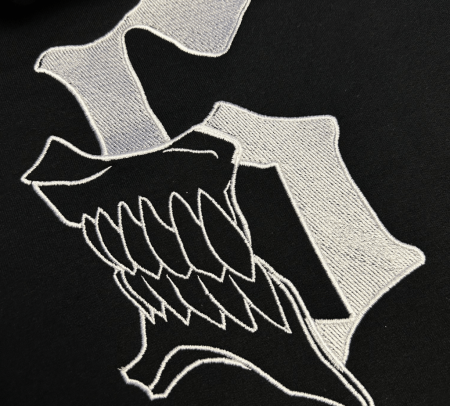 Hanorac Brodat  Jagged Reign [2]