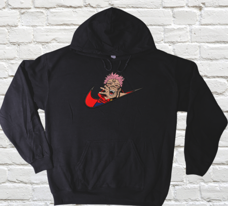 Jujutsu Kaisen - Hanorac Brodat Sukuna - Design v2 Premium JJK