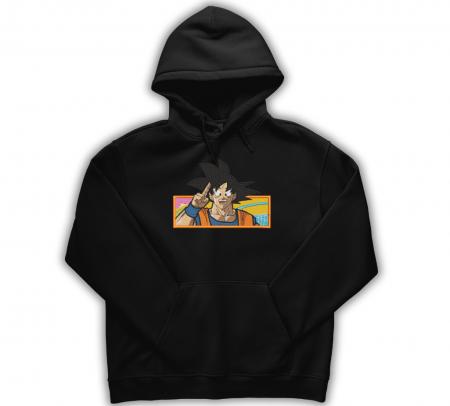 DragonBall - Hanorac Brodat Saiyan Happy Premium
