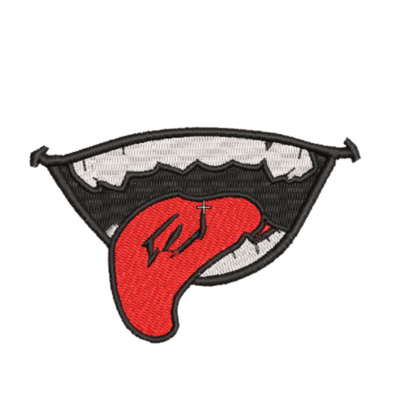 Hanorac Brodat  The Cursed Smile [4]