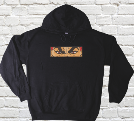 Baki - Hanorac Brodat YujiroHanmaEyes - Design Premium Baki