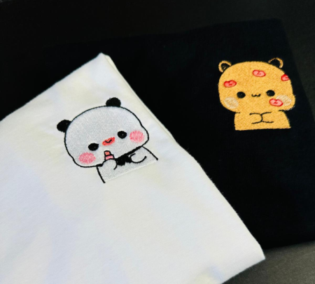 Match-uri de cuplu - Love Delivered - Set Cuplu Brodat