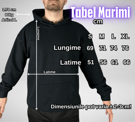 NO FEAR – Hanorac Anime Brodat [6]