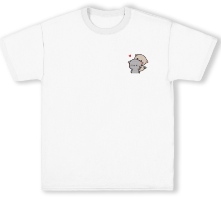 Set Cupluri Brodat Mochi Cats [2]