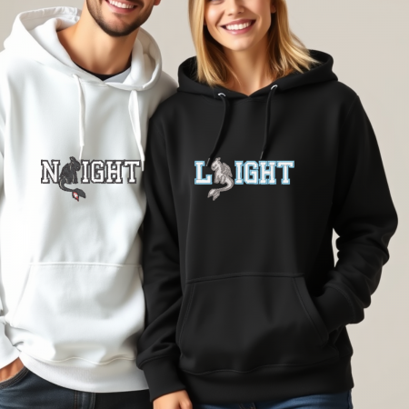 Set Cupluri Brodat Night si Light! [1]