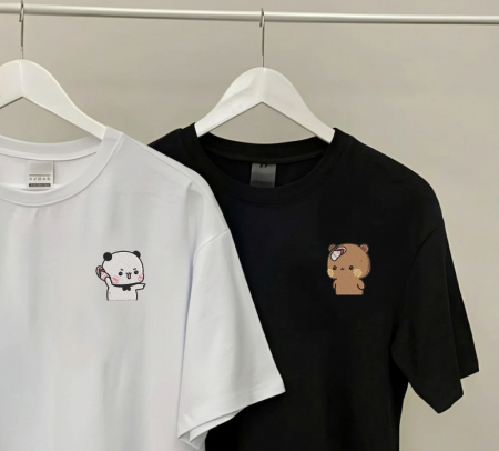 Match-uri de cuplu - Playful Chaos – Set Cuplu Brodat