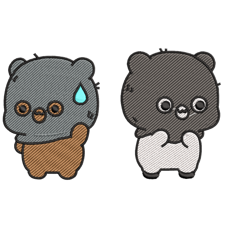 Partners in Crime – Set Cuplu Brodat [5]