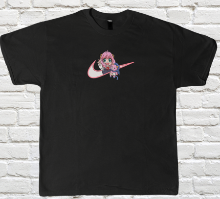 Spy x Family - Tricou Brodat Anya - Design Premium Spy x Family