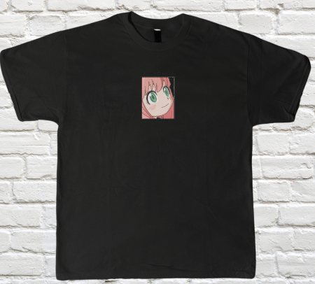 Spy x Family - Tricou Brodat AnyaFace - Premium Spy x Family