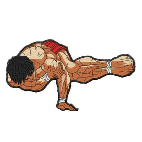 Tricou Brodat Baki - Pose Premium [2]